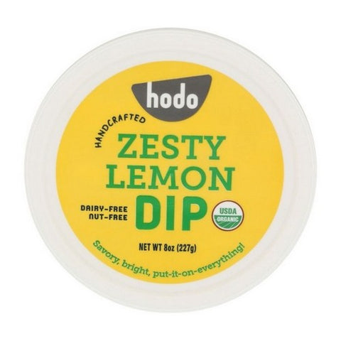 Hodo Foods, Zesty Lemon Dip, 8 Oz (Case Of 6)