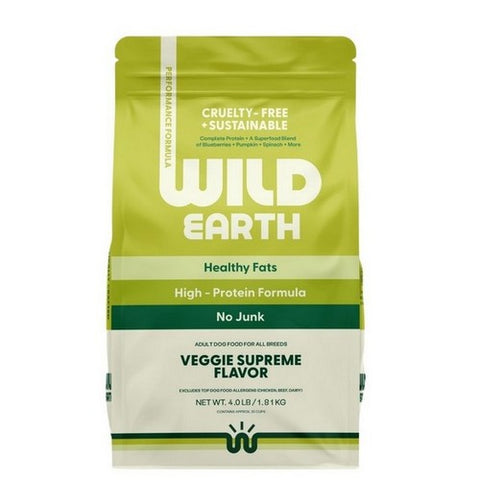 Wild Earth, Dog Food Veggie Supreme, 4 Lbs (Case Of 4)