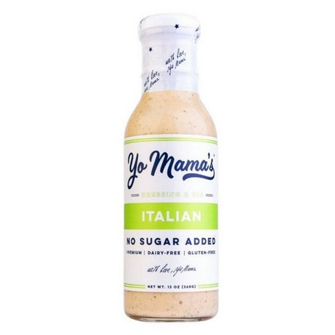 Yo Mamas Foods, Creamy Italian Dressing, 12 Oz (Case Of 6)