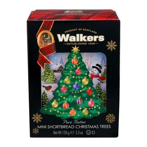 Walkers, 3D Christmas Tree Cookies, 5.3 Oz (Case Of 10)