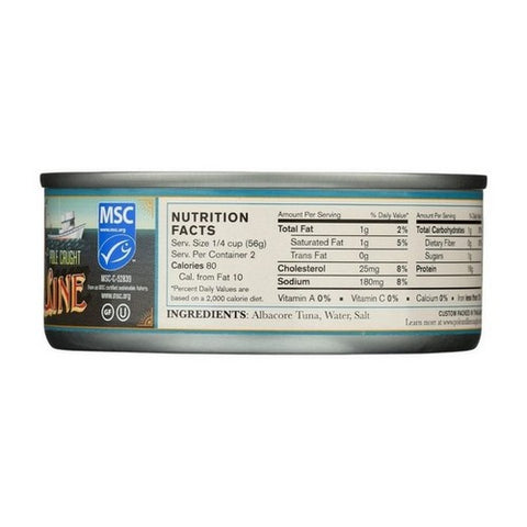 Pole And Line, Albacore Tuna With Salt, 5 Oz (Case Of 24)