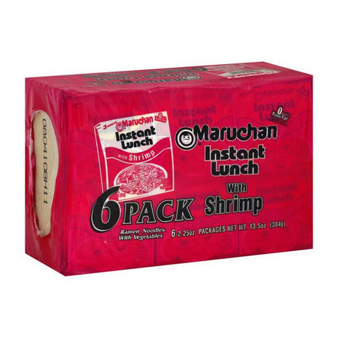 Instant Lunch Ramen Noodle Soup With Shrimp 13.5 Oz by Maruchan