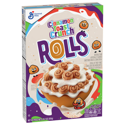 General Mills, Cinnamon Toast Crunch Rolls, 10.7 Oz (Case Of 12)