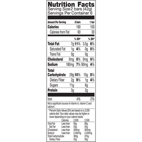 Nature Valley, Crunchy Oats And Honey Granola Bars, 8.94 Oz (Case Of 12)