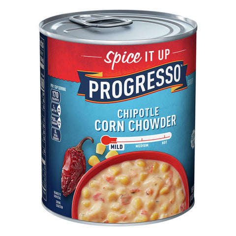 Progresso, Chipotle Corn Chowder Soup Mild, 18.5 Oz (Case Of 12)