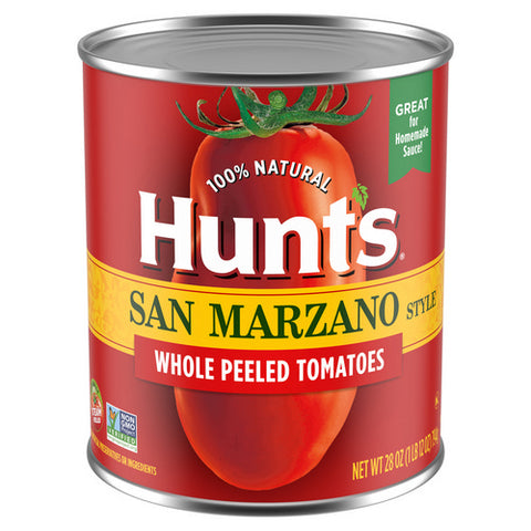 Hunt's, San Marzano Style Whole Peeled Tomatoes Original, 28 Oz (Case Of 12)