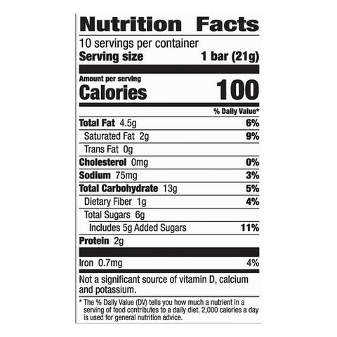 Nature Valley, Minis Sweet And Salty Nut Chewy Dark Chocolate Peanut And Almond Granola Bars, 7.5 Oz (Case Of 6)