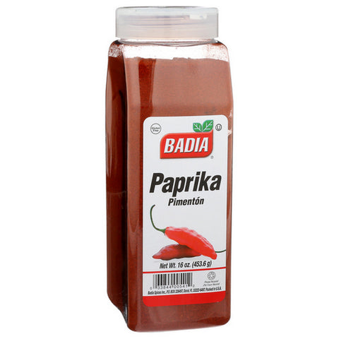 Badia, Paprika Spices And Seasoning, 16 Oz (Case Of 6)