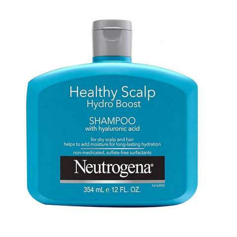 Neutrogena, Healthy Scalp Hydro Boost Shampoo With Hyaluronic Acid, 12 Oz (Case Of 3)