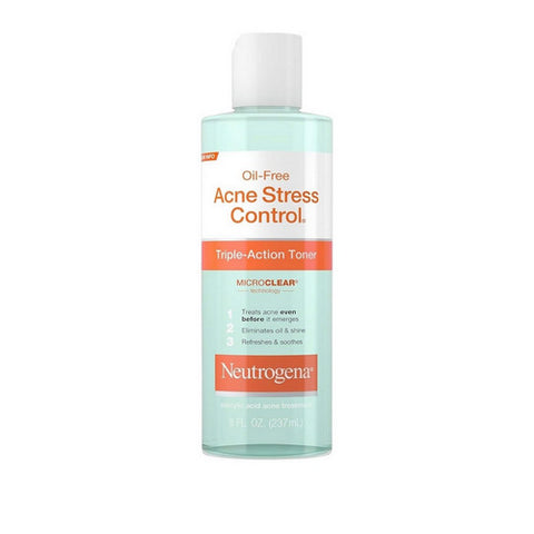 Neutrogena, Oil Free Acene Stress Control Toner, 8 Oz (Case Of 3)