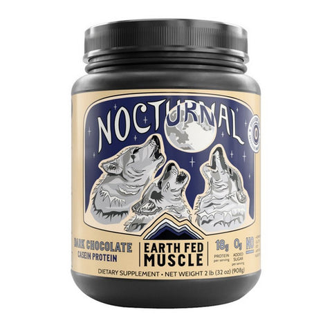 Earth Fed Muscle, Muscle Nocturnal Casein Whey Protein Blend, 2 Lbs