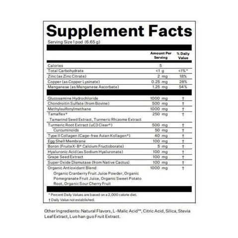 Blueshift Nutrition, Joint Defense Blackberry Peach, 3.64 Oz X 14 Count