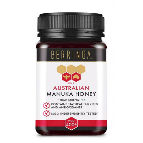 Berringa, Australian Manuka Honey MGO 400, 250 Grams
