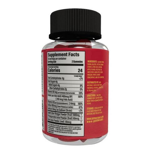 Bubs Naturals, Apple Cider Vinegar Gummies, 60 Count