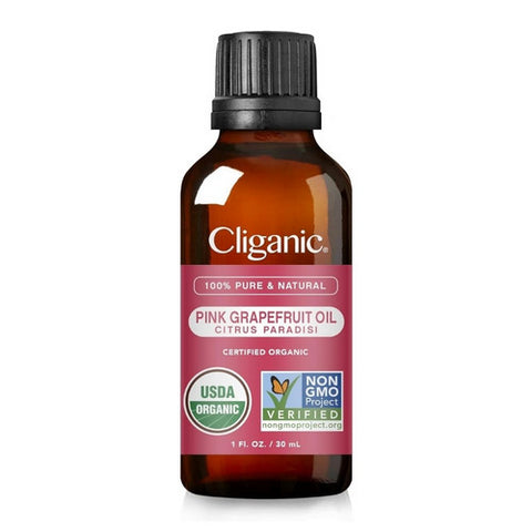Cliganic, Pink Grapefruit Oil Organic, 1 Oz