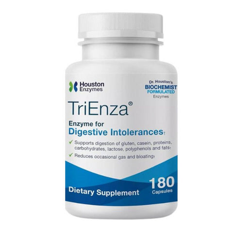 TriEnza Enzyme 180 Capsules by Houston Enzymes