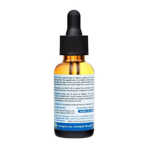 Earth's Care, Natural Vitamin E Oil, 1 Oz