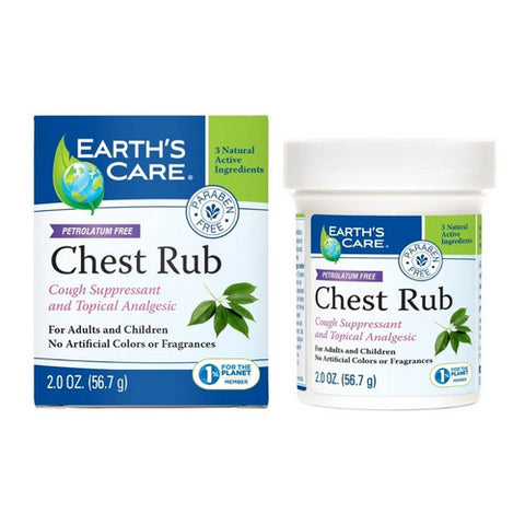 Earth's Care, Earth's Care Chest Rub, 2 Oz