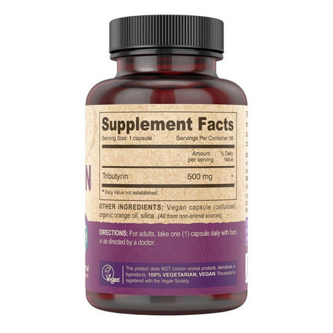 Deva Vegan Vitamins, Vegan Tributyrin, 90 Tablets