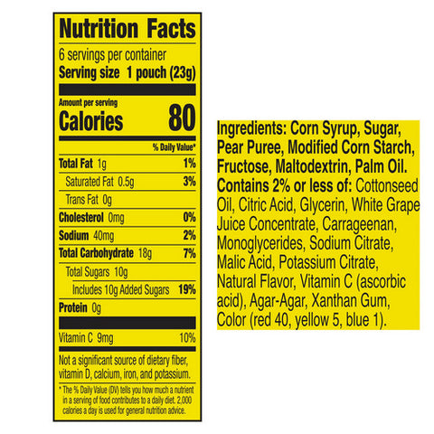 Gushers, Gushers Watermelon Sour Apple, 4.8 Oz (Case Of 10)