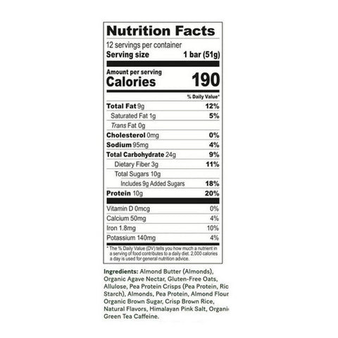 Verb Energy, Birthday Cake Caffeinated Protein Bars, 12 Count