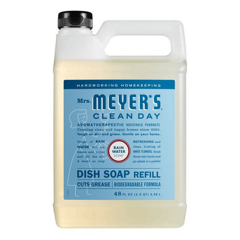 Mrs. Meyer's, Rain Water Dish Soap Refill, 48 Oz