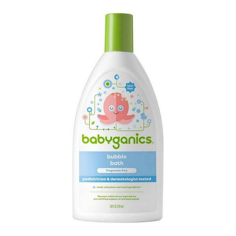 Babyganics, Fragrance-Free Baby Bubble Bath, 20 Oz