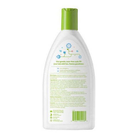Babyganics, Fragrance-Free Baby Bubble Bath, 20 Oz