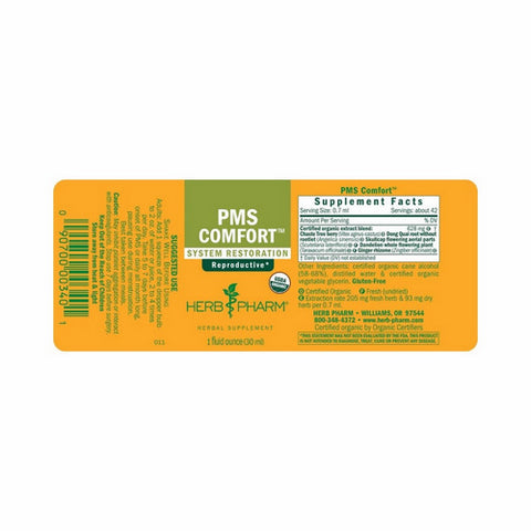 Herb Pharm, PMS Comfort Tonic, 1 Oz