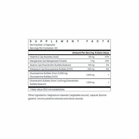 Jarrow Formulas, Glucosamine + Chondroitin, 240 Caps