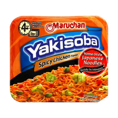 Yakisoba Spicy Chicken Flavor 4 Oz (Case Of 8) by Maruchan