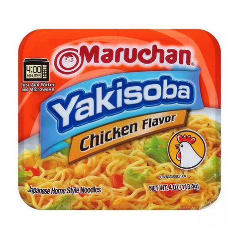 Yakisoba Japanese Chicken Flavor 4 Oz (Case Of 8) by Maruchan