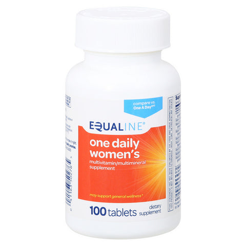 Equaline, Multivitamins Women, 100 Count (Case Of 3)