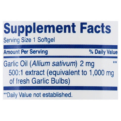 Equaline, Garlic, 1000 Mg, 120 Count (Case Of 3)