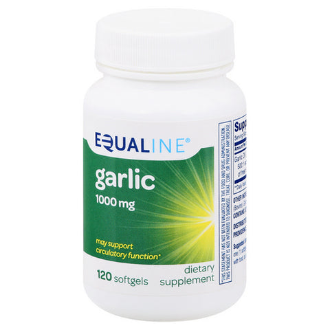 Equaline, Garlic, 1000 Mg, 120 Count (Case Of 3)
