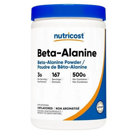 Nutricost, Beta Alanine Powder, 500 Grams