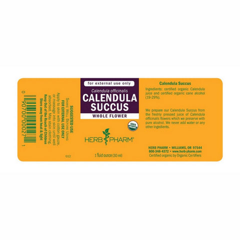 Herb Pharm, Calendula Succus Extract, 1 Oz