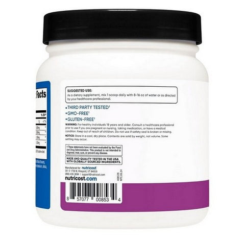 Nutricost, BCAA Powder Grape, 60 Servings
