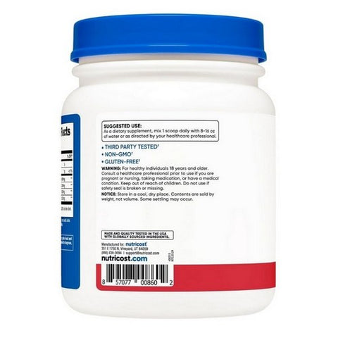 Nutricost, BCAA Powder Strawberry Kiwi, 90 Servings