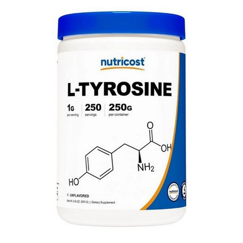 Nutricost, L-Tyrosine Powder, 250 Grams