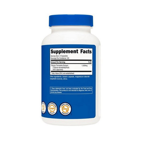 Nutricost, Tribulus Capsules, 1500 Mg, 120 Count