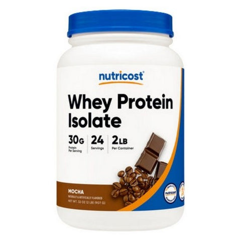 Nutricost, Whey Protein Isolate Powder Mocha, 2 Lbs