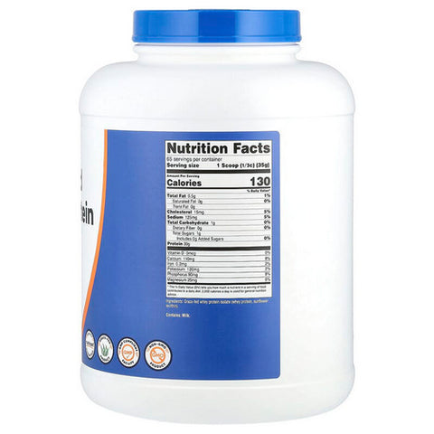 Nutricost, Grass-Fed Whey Protein Isolate Powder, 5 Lbs