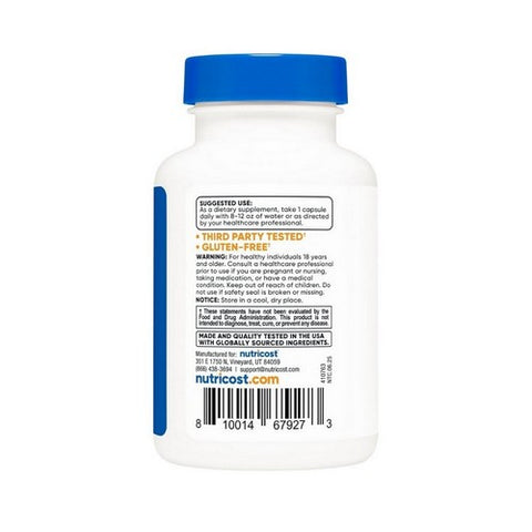 Nutricost, KSM-66 Capsules, 600 Mg, 60 Count