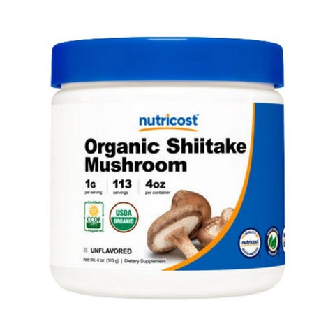 Nutricost, Shiitake Mushroom Powder Organic, 4 Oz