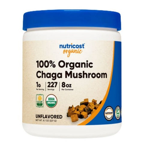 Nutricost, Chaga Powder Organic, 8 Oz