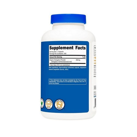 Nutricost, Astragalus Capsules, 550 Mg, 240 Count