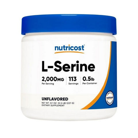Nutricost, L-Serine Powder, .5 Lb