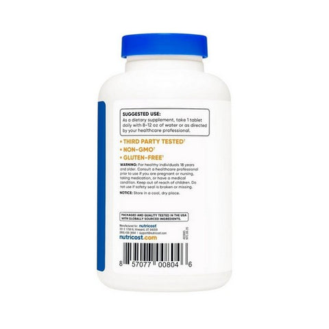 Nutricost, Sodium Chloride, 1000 Mg, 240 Tabs