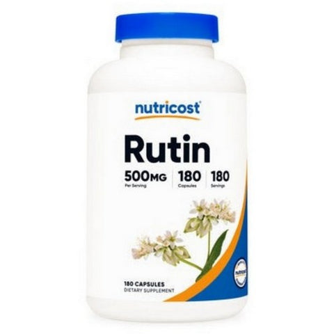 Nutricost, Rutin Capsules, 500 Mg, 180 Count